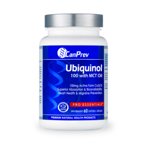 CanPrev Ubiquinol 100 with MCT Oil - 60 Softgels