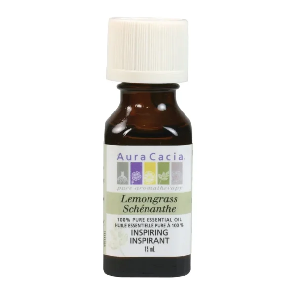 Aura Cacia Lemongrass Oil 15mL