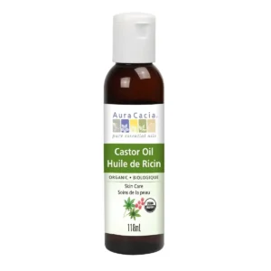 Aura Cacia Organic Castor Oil 118mL