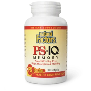 Natural Fcator PS.IQ memory 25mg 60 Sgel