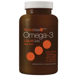 NutraSea DHA Softgels / (Fresh Mint) 60 count ●