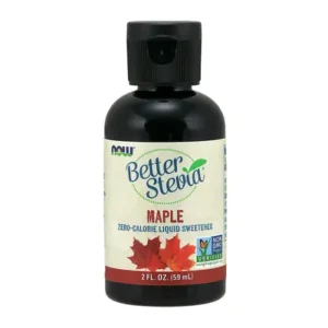NOW Better Stevia Liquid Sweetener Maple 59mL