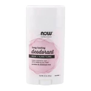 NOW Deodorant Stick Rose & Ylang Ylang 62g