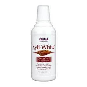 NOW Xyliwhite Mouthwash Cinnafresh 473mL
