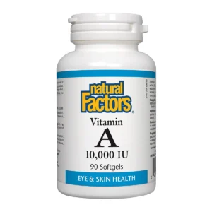 Natural Factors - Vitamin A 10,000 IU 90 Softgels