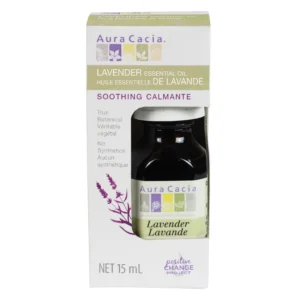 Aura Cacia Lavender Oil Boxed 15mL