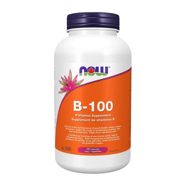 NOW B-100 250 Veggie Caps