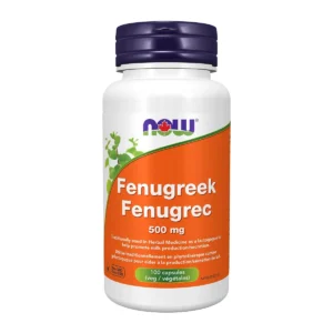 NOW Fenugreek 500mg 100 Veggie Caps