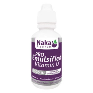 Naka Pro Emulsified Vitamin D3 1000IU 60ml