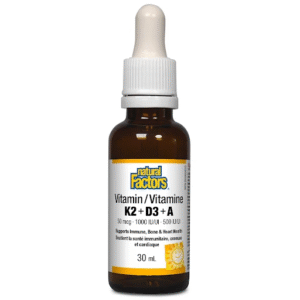 Natural Factors - Vitamin K2+D3+A 30 ml