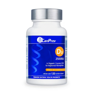 CanPrev - D3 2500IU | 120 Softgels