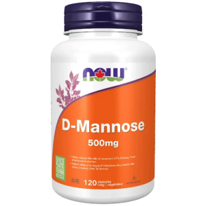 NOW D-Mannose 500mg 120 caps