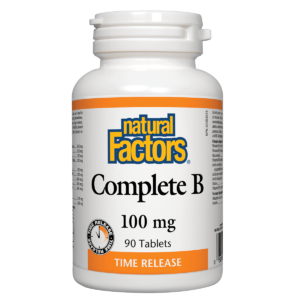 Natural Factors - Complete B - 100mg - Time Release 90 tablets
