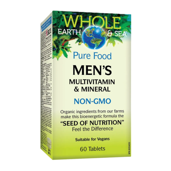 Whole Earth & Sea Men's Multivitamin & Mineral (60 Tablets)