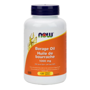 NOW Borage Oil 1000mg 120 Softgels