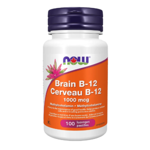 NOW Brain B-12 1000mcg 100 Lozenges