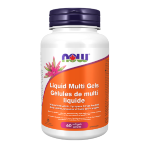 NOW Liquid Multi Gels 60 Softgels