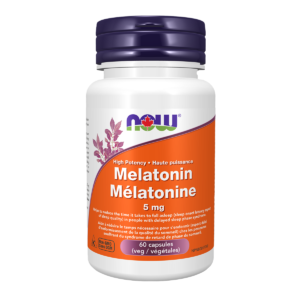 NOW Melatonin 5mg 60 Veggie Caps