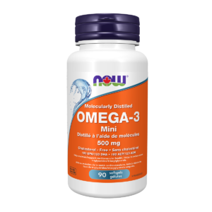NOW Omega-3 Mini 90 Softgels