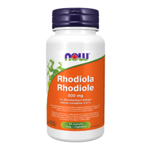 NOW Rhodiola 500mg 60 Veggie Caps