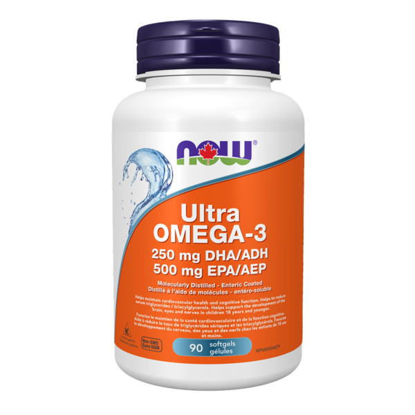 NOW Ultra Omega-3 90 Softgels