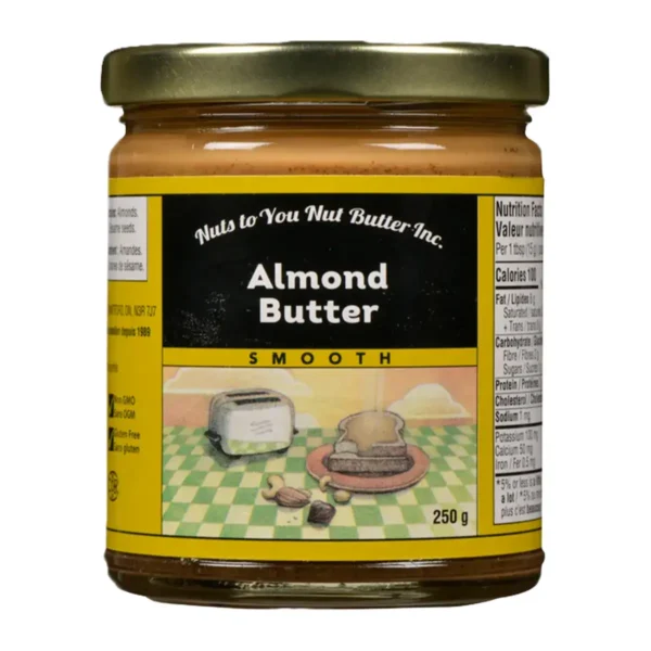 Nuts To You Almond Butter Smooth 250g