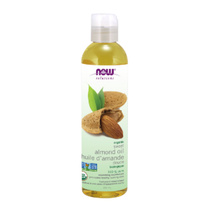 NOW Organic Almond Oil 237mL