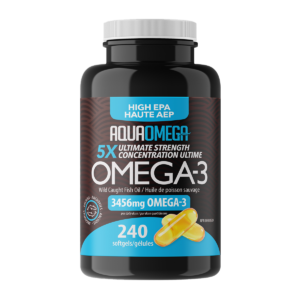 AquaOmega Omega-3 High EPA 240 Softgels