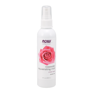 NOW Rosewater Rejuvenating Mist 118mL