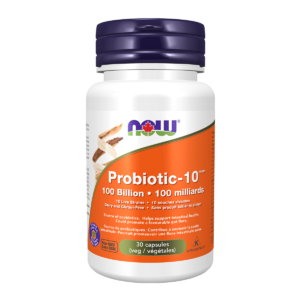 NOW Probiotic-10 100 Billion 30 Veggie Caps