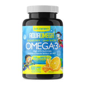 AquaOmega Kids Omega-3 High EPA Orange 60 Gummies