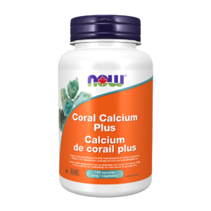 NOW Coral Calcium Plus 100 Veggie Caps