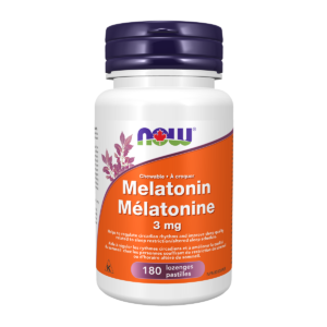 NOW Melatonin 3mg 180 Lozenges