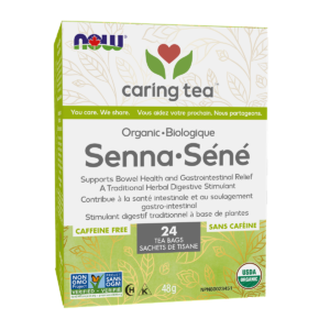 NOW Organic Senna Tea 24 Tea Bags