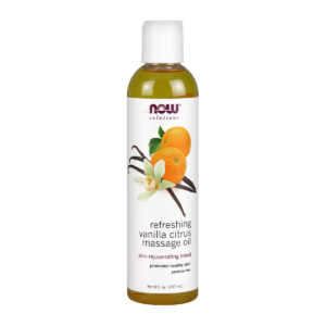 NOW Vanilla Citrus Massage Oil 237mL