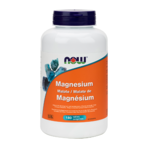 NOW Magnesium Malate 180 Tablets